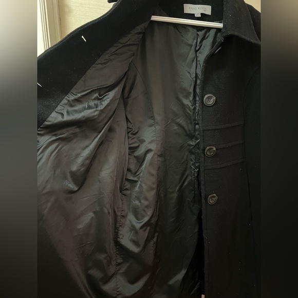 Anne Klein wool and cashmere blend peacoat size 10 women’s - Picture 4 of 10